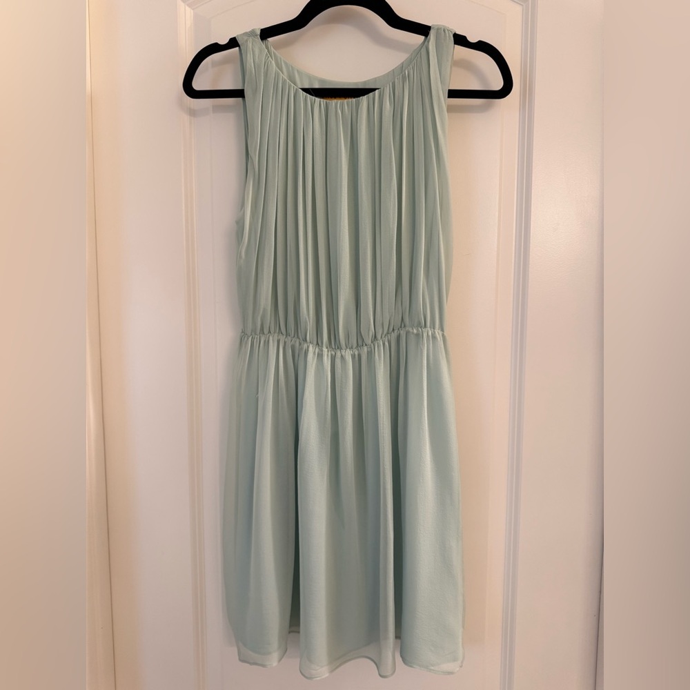 Alice + Olivia Light Green Sleeveless Dress